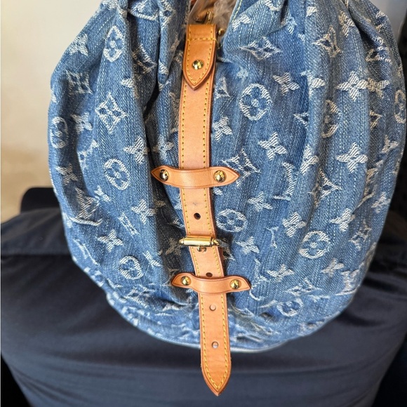Louis Vuitton Blue Monogram Denim Bag - Picture 5 of 11